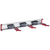 Bruns 0.5m Rail & 3 Professional Device Tool Hook Holders Bar with Screws & Plug