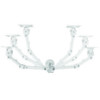 One For All DM2220 Smart Universal Dual Monitor Arm Mount - White