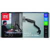 One For All DM4110 Solid Universal Single Monitor Arm Mount - Black