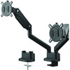 One For All DM4210 Solid Universal Dual Monitor Arm Mount - Black