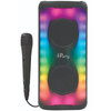 Lexibook iParty Flame Bluetooth Speaker with Mic and Party Lights - Black