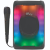 Lexibook iParty Flame Bluetooth Speaker with Mic and Party Lights USB AUX
