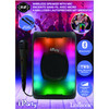 Lexibook iParty Flame Bluetooth Speaker with Mic and Party Lights USB AUX