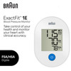 Braun ExactFit 1E BUA4000EU Upper Arm Blood Pressure Monitor