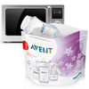 Philips Avent SCF297/05 Microwave Steam Steriliser Reusable Bags Pack of 5