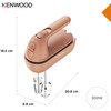 Kenwood HMP40.000RD QuickMix Go Portable Hand Mixer 350W - Clay Red