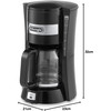 De'Longhi ICM15210 1.25L Filter Drip Coffee Machine 900W - Black