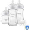 Philips SCD878/11 Avent Glass Baby Bottle Newborn Gift Set For 0m+ Babies