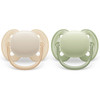 Philips Avent SCF091/05 Ultra Soft Baby Soother│BPA-Free Silicone Pacifier