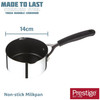 Prestige Made to Last Non Stick 14cm Milk Pan Durable Dishwasher Safe Cookware
