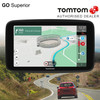 TomTom Go Superior 7 inch Car GPS Sat Nav│Live Traffic, Fuel & Speed Cams Alerts