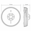 FireAngel FA6720-R Kitchen Heat Alarm 10 Year Sealed For Life-Time Battery