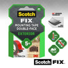 3M Scotch-Fix Exterior Mounting Tape 19mm x 1.5M 5kg Max For Mirror and Interior