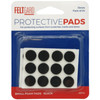 Feltgard Small Foam Protective Pads Black 13mm Pack of 24 For Protecting Surface
