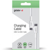 Groov-e GVMA025WE 3m USB-C to USB-C Charging Cable - White