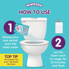 Vamoosh Foaming Toilet Cleaner 3 Sachets with Bleach For Stains,Limescale,Odours