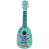 Lexibook K230D Disney Stitch My First Wooden Ukulele with 4 Nylon Cords 53cm