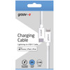 Groov-e GVMA048WE 2m MFI Lightning to USB-C Charging Cable - White