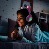 Lexibook HPBTKTBB Barbie Bluetooth Foldable Headphones with LED Lights - Pink