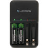 Lloytron B1508 Ultra Fast AA/AAA Battery Charger For NiMH Batteries