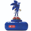 Lexibook RL800SN 3D Hedgehog Sonic Childrens Clock with Night Light - Blue