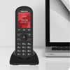 Maxcom MM39DSE Cordless Mobile Desk Phone - Black