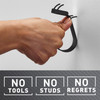 3M CLAW Drywall Hook 11kg For Hang Backpacks Jackets - Towels and Home Decor