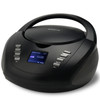 Groov-e GVPS763BK DAB Boombox Portable CD Player with DAB/FM Radio - Black