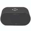 Groov-e GVCR06BK Atlas II Alarm Clock Radio with Bluetooth Speaker Charging Pad