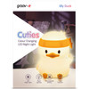 Groov-e GVLT01DU Rechargeable Colour Changing LED Night Light - Elly Duck