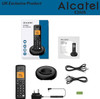 Alcatel Digital Cordless Phone with Answering Machine & Call Block - Black