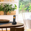 Alcatel Digital Twin Cordless Phone with Answering Machine & Call Block - Black