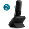 AmpliComms BigTel Digital Cordless Phone with Amplified Audio & Ans. Machine - Black