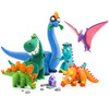 Hey Soft Modeling Clay 15 Cans & 2 Modelling Tool/Dinos Set
