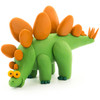 Hey Soft Modeling Clay 15 Cans & 2 Modelling Tool/Dinos Set