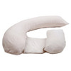 Dreamgenii Pregnancy Body Support Pillow?Beige Marl