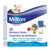 Milton Solo Single Bottle Steriliser & Milton Standard Sterilising Tablet 28Pk