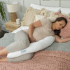 Dreamgenii Pregnancy Pillow COVER White