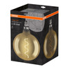 Osram 1906 LED 4.5 W E27 Vintage Spiral Filament Gold Glass Large Globe ES Bulb