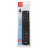 One For All Contour Universal 4 in 1 Remote Control|TV/LCD/LED/Plasma|URC1240