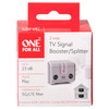 One For All SV9602 2 Way TV Signal Booster/Splitter