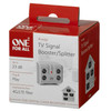 4 Way TV Signal Booster/Splitter with 4G Filter