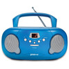 Groov-e Original Boombox Portable CD Player & Radio Blue with Chidrens Stories CD
