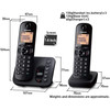 Panasonic Digital Cordless Answer Phone with Nuisance Calls Block - Triple