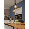 1906 LED 7W Vintage Filament Gold Glass Globe Dimmable ES Bulb