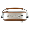 Lloytron N6403WD Vintage Rechargeable Bluetooth AM/FM Radio - Wood Effect