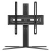 One For All WM4471 Solid Table Top TV Stand for Screen Size for 32-65 inch - Black