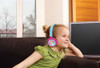 Lexibook Unicorn Foldable Stereo Headphones with Volume Limiter