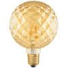 Osram 1906 LED 4.5 W E27 Vintage Filament Gold Glass Pinecone ES Bulb