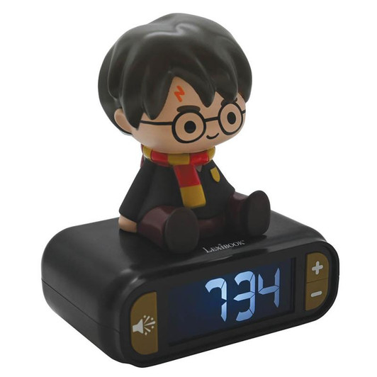 Harry Potter Childrens Clock with Night Light